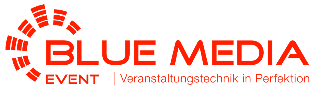 Logo: Blue Media Veranstaltungstechnick